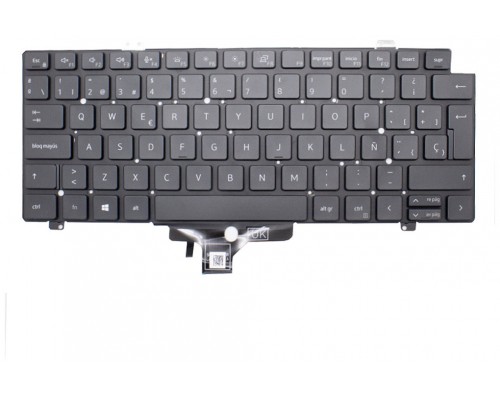 Teclado Dell Latitude 7420 Retroiluminado Backlight Negro