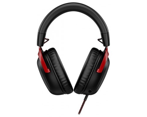 HP HyperX Cloud III - Auriculares gaming (negro-rojo)