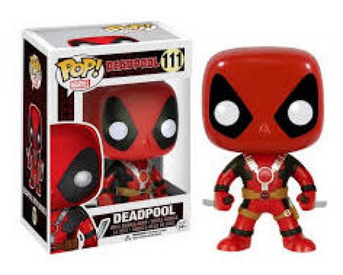 Funko pop marvel deadpool dos espadas