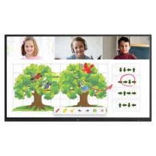 LG 75TR3PJ-B Pantalla plana para señalización digital 190,5 cm (75") LED Wifi 390 cd / m² UHD+ Negro Pantalla táctil Android 8.0 16/7