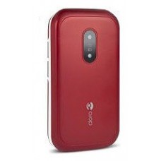 Telefono movil doro 6040 red white