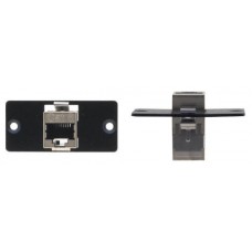 Kramer Electronics W-45(B) toma de corriente RJ-45 Negro