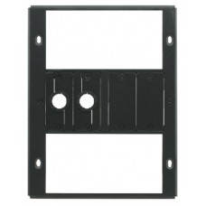 KRAMER PLACA DE INSERCION TBUS-1A CON ESPACIO PARA 4 ALIMENTACION 220VCA, 2 PASA CABLES, 2 WALL PLATE DE INSERCION SIMPLES (T1AF-44)