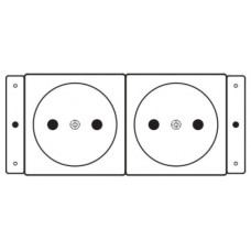 Kramer Electronics TS-2DE toma de corriente