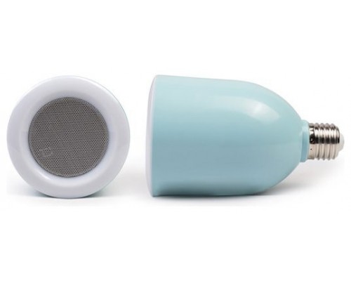 Lampara LED Altavoz Bluetooth Azul