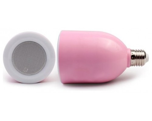 Lampara LED Altavoz Bluetooth Rosa