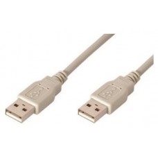 CABLE USB 2.0 2M, TIPO A/M-A/M