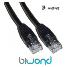 Cable Ethernet 3m Cat 6 BIWOND