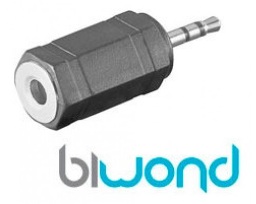 Adaptador Audio Jack 3.5H-2.5M BIWOND