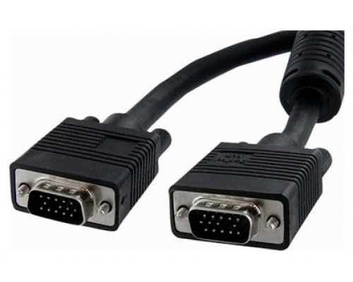 Cable SVGA con Ferrita HDB15/M-HDB15/M, 10m