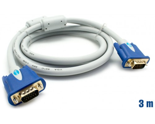 Cable VGA 30AWG M/M 3m BIWOND