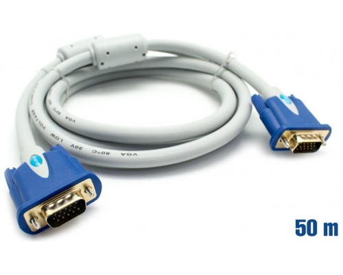 Cable VGA 26AWG M/M 50m BIWOND