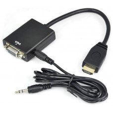 Cable Adaptador HDMI a VGA con Audio