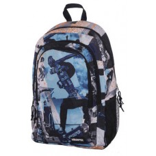 MOCHILA DOBLE UNKEEPER SKATE BOARDING 32,5 X 43 X 13,5 CM. UNKEEPER 80506625970