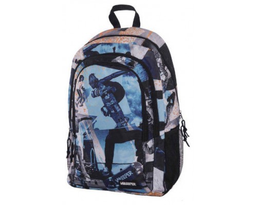 MOCHILA DOBLE UNKEEPER SKATE BOARDING 32,5 X 43 X 13,5 CM. UNKEEPER 80506625970