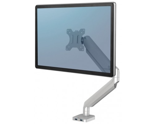 BRAZO FELLOWES PARA MONITOR INDIVIDUAL PLATINUM SERIES PLATA