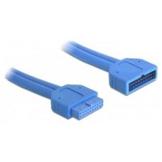 DeLOCK 82943 cable USB 0,45 m USB 3.2 Gen 1 (3.1 Gen 1) Azul