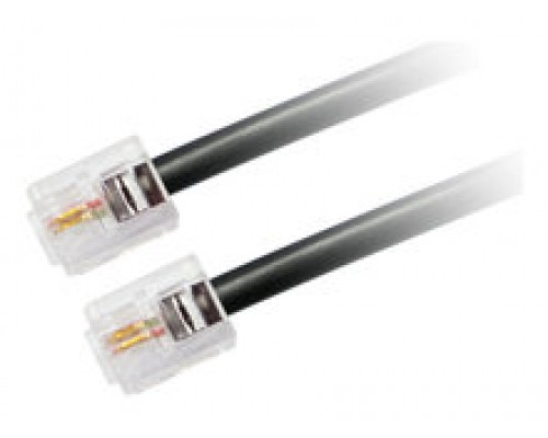 ClearOne 830-158-011L cable de serie Negro 7,6 m RJ-45