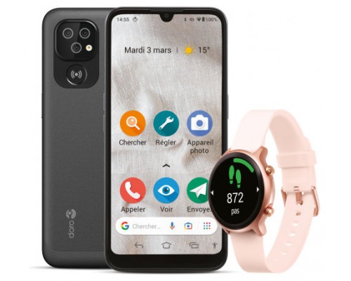 Bundle doro smartphone 8100 + smartwatch