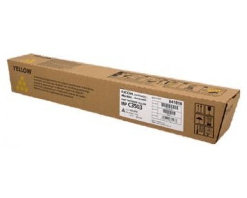 Toner ricoh 841818 amarillo mp cs3503