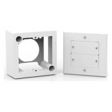 KRAMER IS - ROOM CONNECTIVITY ON-WALL BOX, 1 GANG EUROPEAN- 65MM - OWB-1G/65/EU (85-000025)