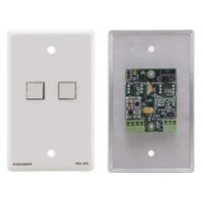 KRAMER CONTROL WALL PLATE – RS-232 & IR CONTROLLER - RC-2C/EU(W)-86 (85-70842290)