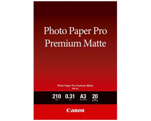 Papel fotografico canon premium matte tinta