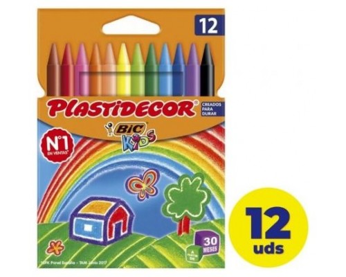 CERA PLASTICA BIC PLAST 8757704 12U