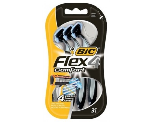 BIC-CUCHILLAS FLEX 4