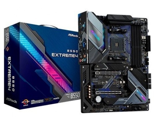 Asrock B550 Extreme4 AMD B550 Zócalo AM4 ATX