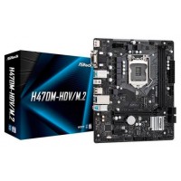 Asrock H470M-HDV/M.2 Intel H470 LGA 1200 (Socket H5) micro ATX