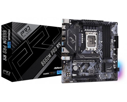 Asrock B660M Pro RS Intel B660 LGA 1700 micro ATX