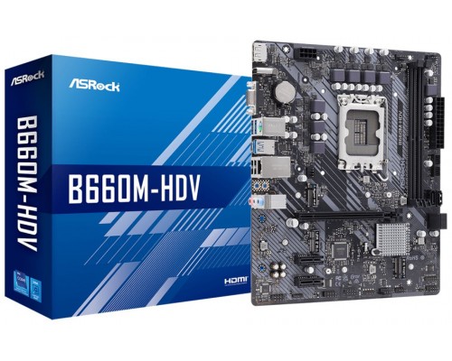 Asrock B660M-HDV Intel B660 LGA 1700 micro ATX