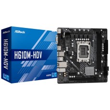 Asrock H610M-HDV Intel H610 LGA 1700 micro ATX