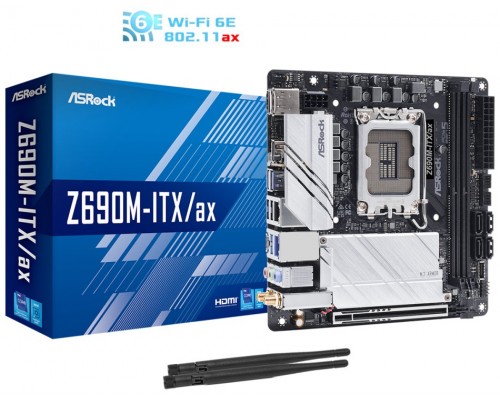 Asrock Z690M-ITX/ax Intel Z690 LGA 1700 mini ITX