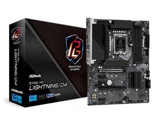 Asrock Z790 PG Lightning/D4 Intel Z790 LGA 1700 ATX