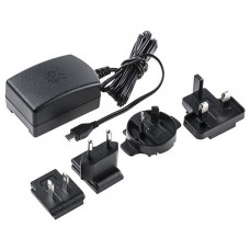 Raspberry Pi 9098135 adaptador e inversor de corriente Interior 13 W Negro