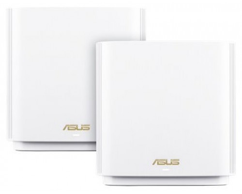 ASUS ZenWiFi AX (XT8) router inalámbrico Gigabit Ethernet Tribanda (2,4 GHz/5 GHz/5 GHz) Blanco