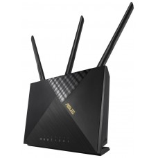 ASUS 4G-AX56 router inalámbrico Gigabit Ethernet Doble banda (2,4 GHz / 5 GHz) 3G Negro