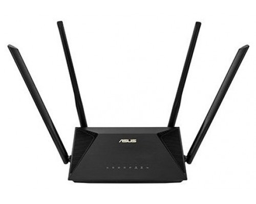 ASUS RT-AX53U router inalámbrico Gigabit Ethernet Doble banda (2,4 GHz / 5 GHz) 3G 4G Negro