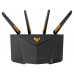 ASUS 90IG0790-MO3B00 router inalámbrico Gigabit Ethernet Doble banda (2,4 GHz / 5 GHz) Negro, Naranja