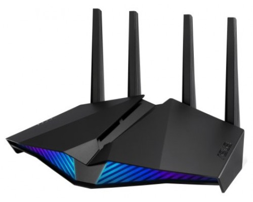 ASUS RT-AX82U router inalámbrico Doble banda (2,4 GHz / 5 GHz) Gigabit Ethernet Negro