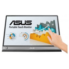 ASUS MB16AMT monitor pantalla táctil 39,6 cm (15.6") 1920 x 1080 Pixeles Multi-touch Mesa Gris