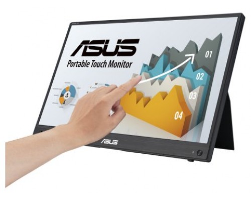 ASUS ZenScreen MB16AHT 39,6 cm (15.6") 1920 x 1080 Pixeles Full HD Pantalla táctil Negro