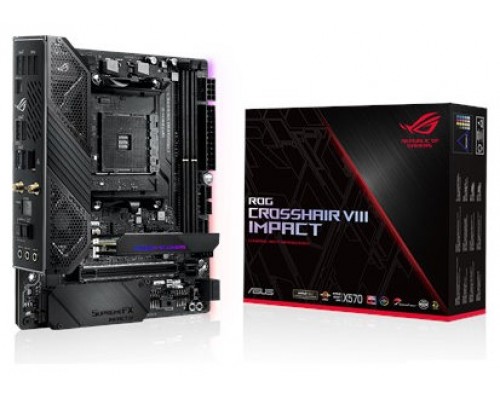 ASUS ROG Crosshair VIII Impact AMD X570 Zócalo AM4 Mini DTX