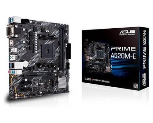 PLACA BASE ASUS PRIME A520M-E AM4 MATX 2XDDR4