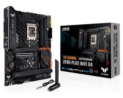 ASUS TUF GAMING Z690-PLUS WIFI D4 Intel Z690 LGA 1700 ATX