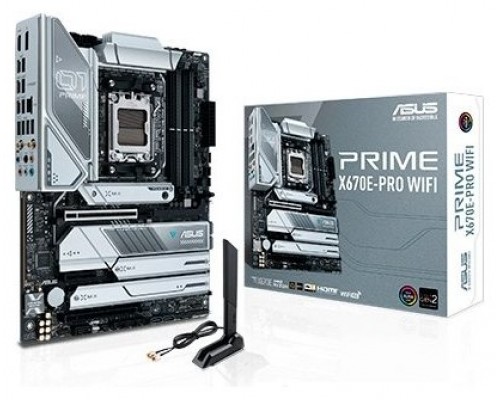 ASUS PRIME X670E-PRO WIFI AMD X670 Socket AM5 ATX