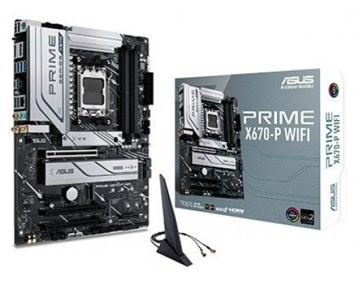 ASUS PRIME X670-P WIFI AMD X670 Socket AM5 ATX