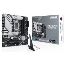 PLACA ASUS PRIME B760M-A WIFI,INTEL,1700,B760,4DDR5,128GB,2HDMI+DP,4SATA+2M.2,2USB 3.2+USB-C,2.5GB+WIFI6E+BT5.2,MATX